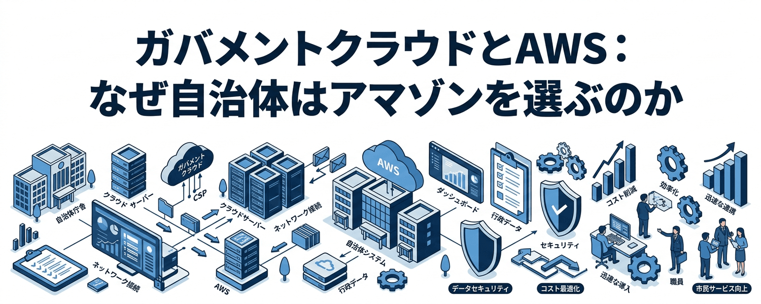 ガバメントクラウドとAWS:なぜ自治体はアマゾンを選ぶのか